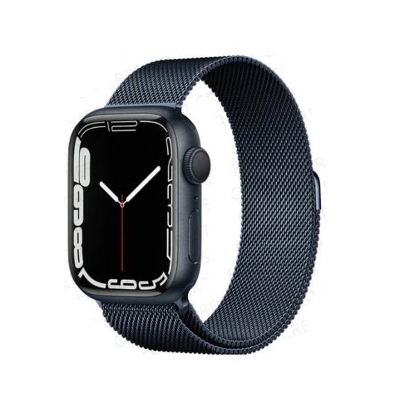 NEW BAND Mid Night  Milanese Stainless For Apple Watch - Picture 1 of 5